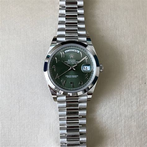 arabic green dial rolex|rolex arabic datejust.